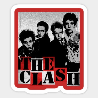 The Clash-Vintage Potrait Sticker